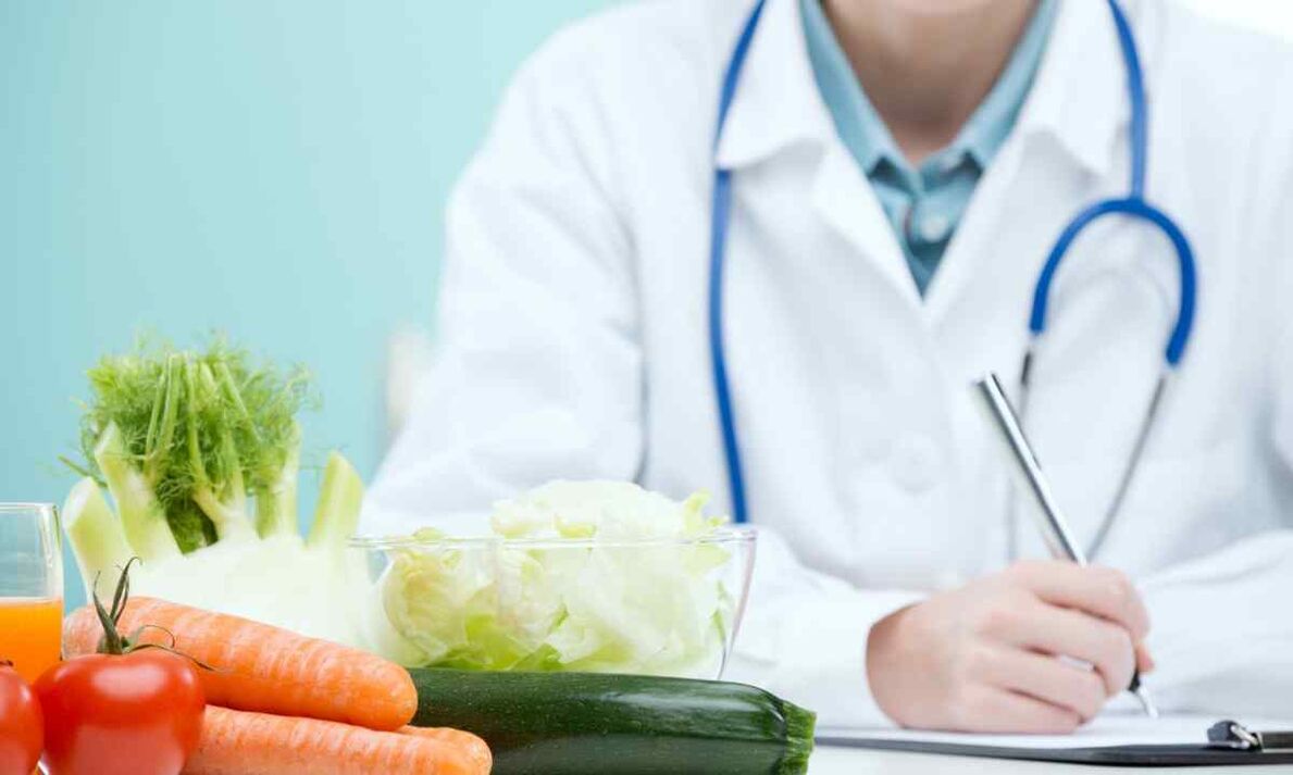 doctor prescribes diets for parasites