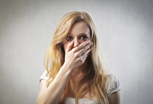 A pregnant girl learned that parasites in the body can harm the unborn child